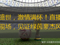 足球盛世，激情滿懷！直播中國足球現(xiàn)場，見證綠茵豪杰風(fēng)采